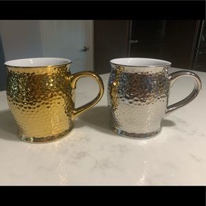 Gold and Silver Mugs